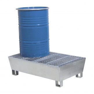 BAC DE RETENTION ACIER 2 FUTS