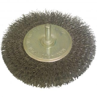 BROSSE CIRCULAIRE SUR TIGE - Ø100 -ACIER