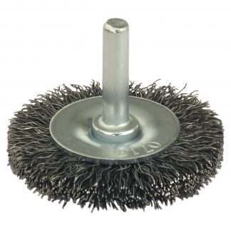 BROSSE CIRCULAIRE SUR TIGE - Ø50 - ACIER