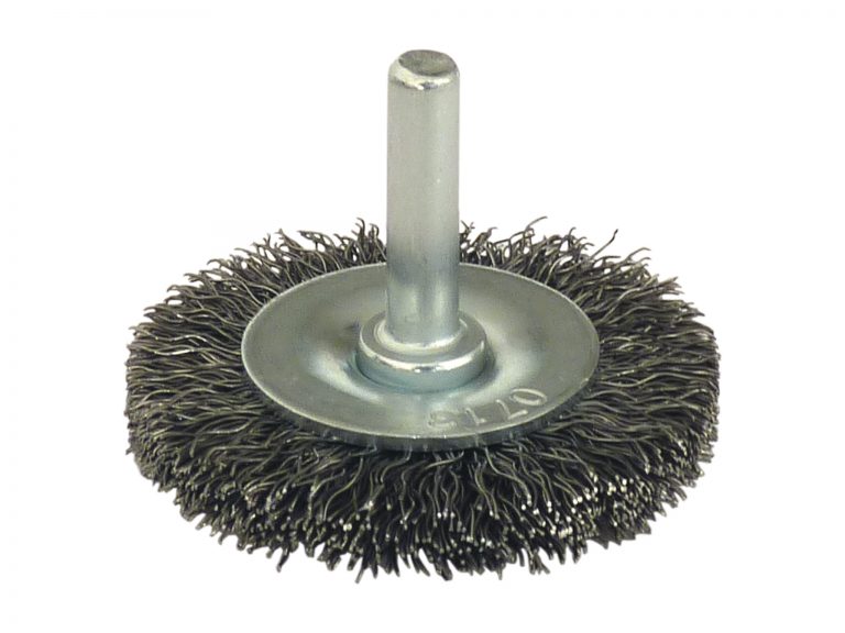BROSSE CIRCULAIRE SUR TIGE - Ø50 - ACIER