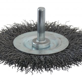 BROSSE CIRCULAIRE SUR TIGE - Ø75 - ACIER