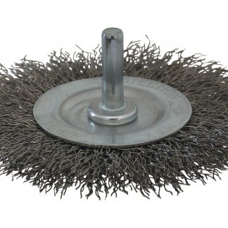 BROSSE CIRCULAIRE SUR TIGE - Ø75 - INOX