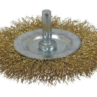 BROSSE CIRCULAIRE SUR TIGE - Ø75 -LAITON