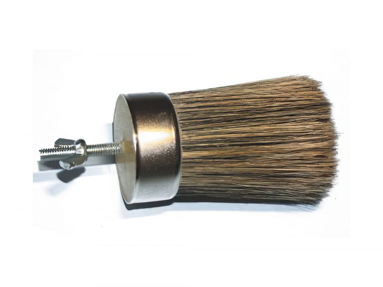BROSSE GUIPON SOIE GRISE DIAM50MM
