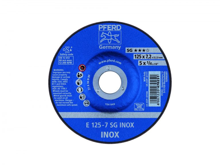 DISQUES A EBARBER INOX SG-ELASTIC