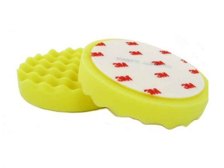 MOUSSE DE POLISSAGE JAUNE 3M 150MM
