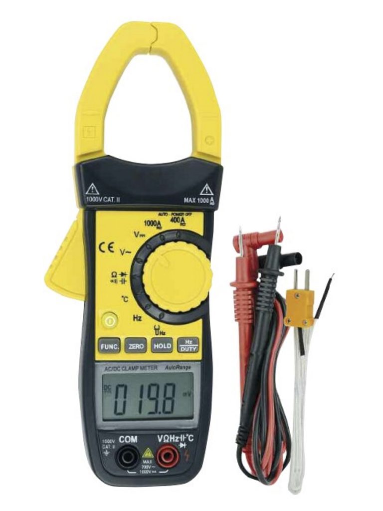 PINCE AMPEREMETRIQUE AC & DC 1000 A PID2