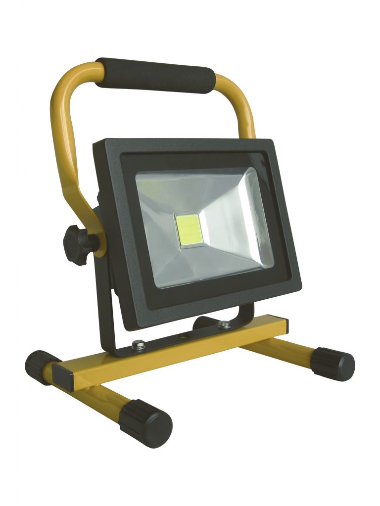 PROJECTEUR LED RECHARGEABLE SUR PIED