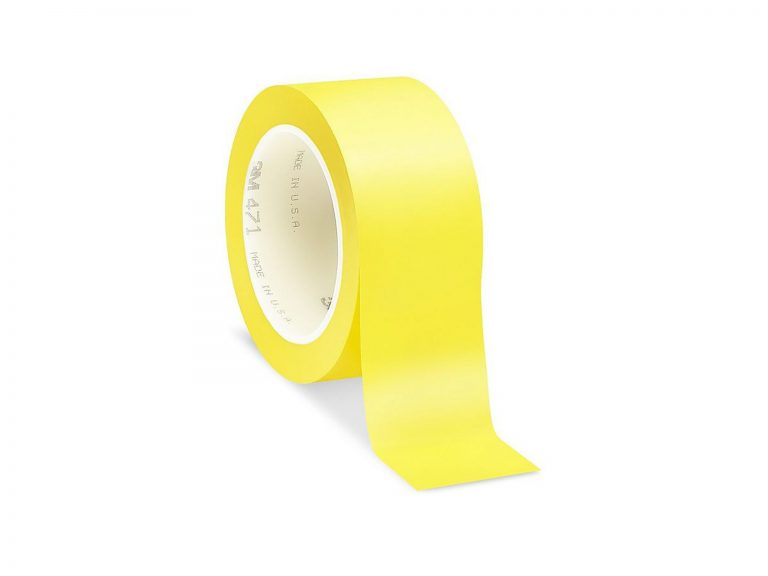 ADHESIF 3M471 JAUNE - 12,7MM