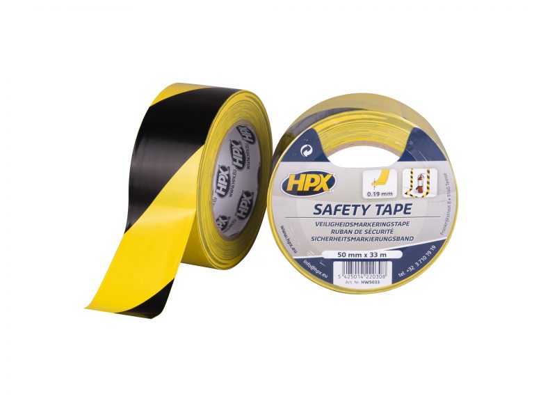 RUBAN SECURITE AUTOCOLLANT - 50MM